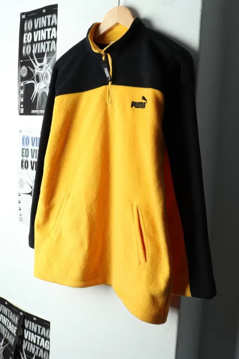 W(S-L) 퓨마 집업 바람막이 점퍼자켓 후리스 반집업-15AC4 상품이미지1