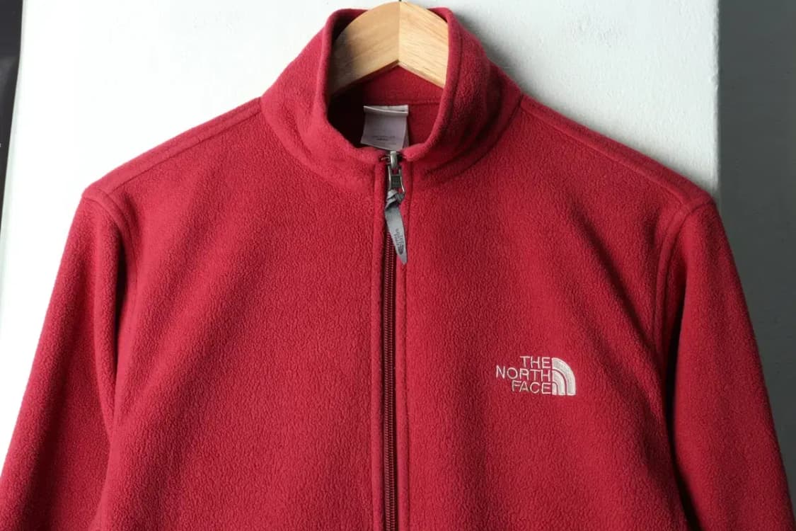 W(M) 노스페이스 집업 바람막이 점퍼자켓 후리스 아동 버건디-15AC5 상품이미지3