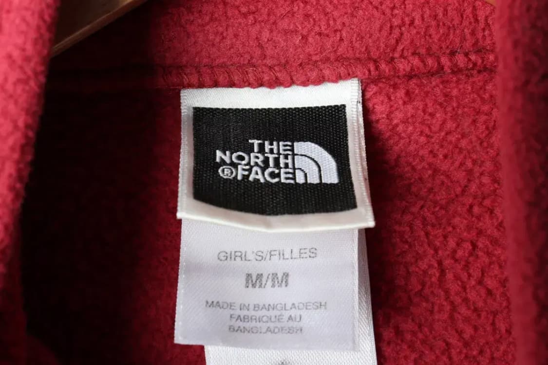 W(M) 노스페이스 집업 바람막이 점퍼자켓 후리스 아동 버건디-15AC5 상품이미지6