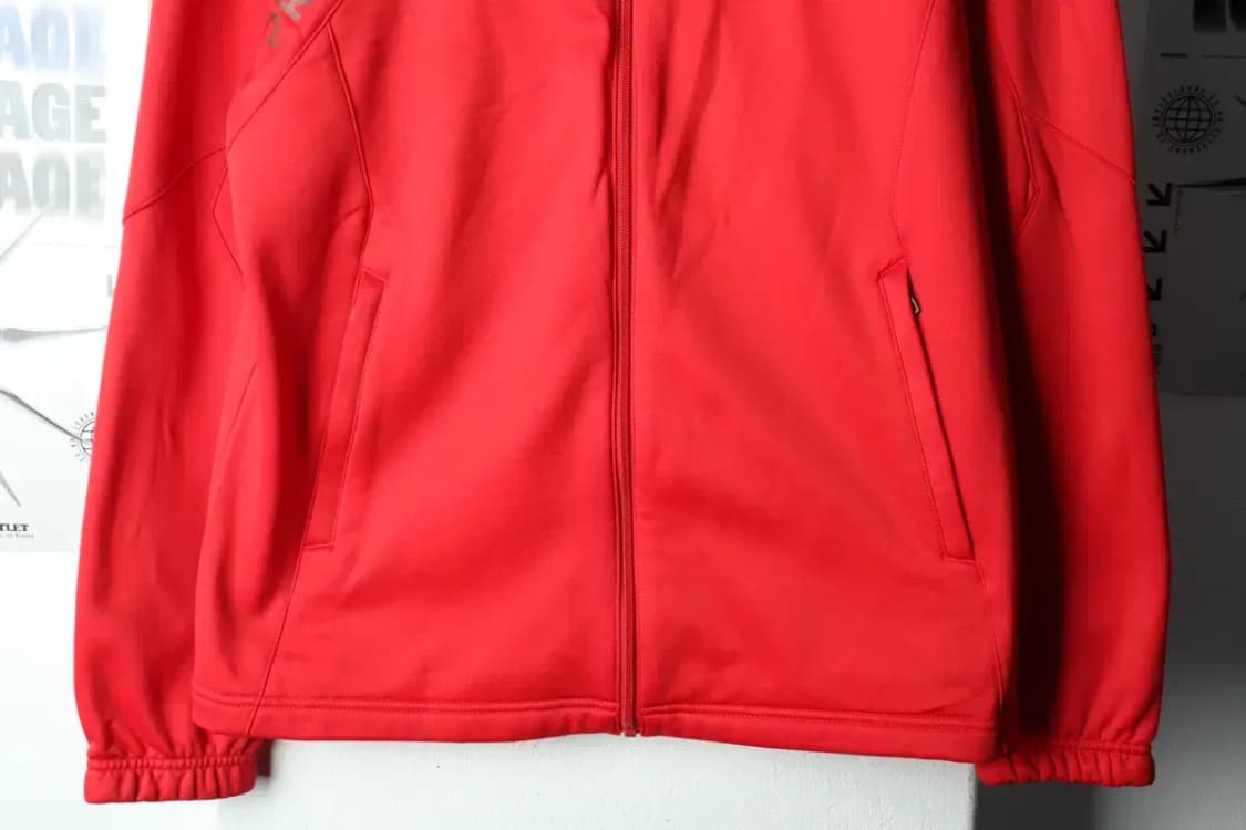 (L) 프로스펙스 집업져지 트랙탑 기능성 레드 기모-15ACC 상품이미지4