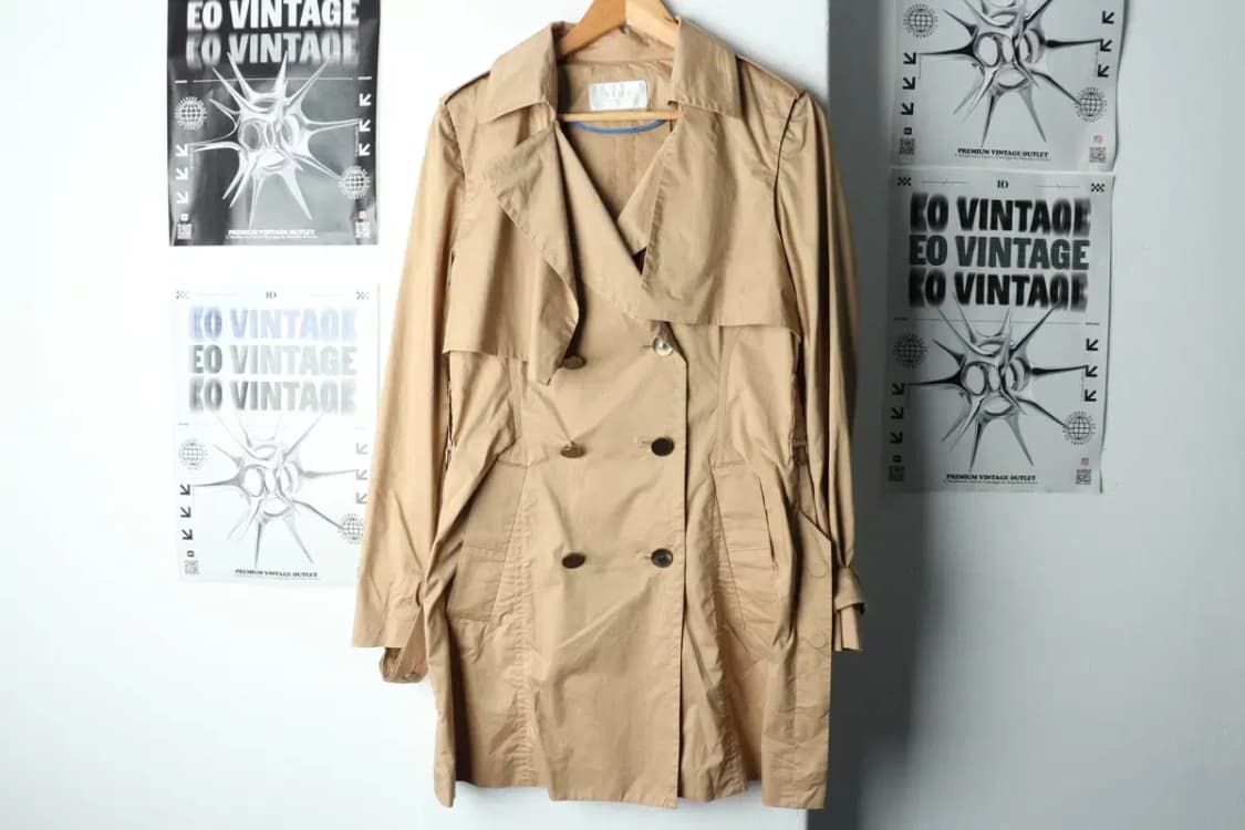 W(S) 타임 코트자켓 한섬 베이지 더블-15AD6 상품이미지2