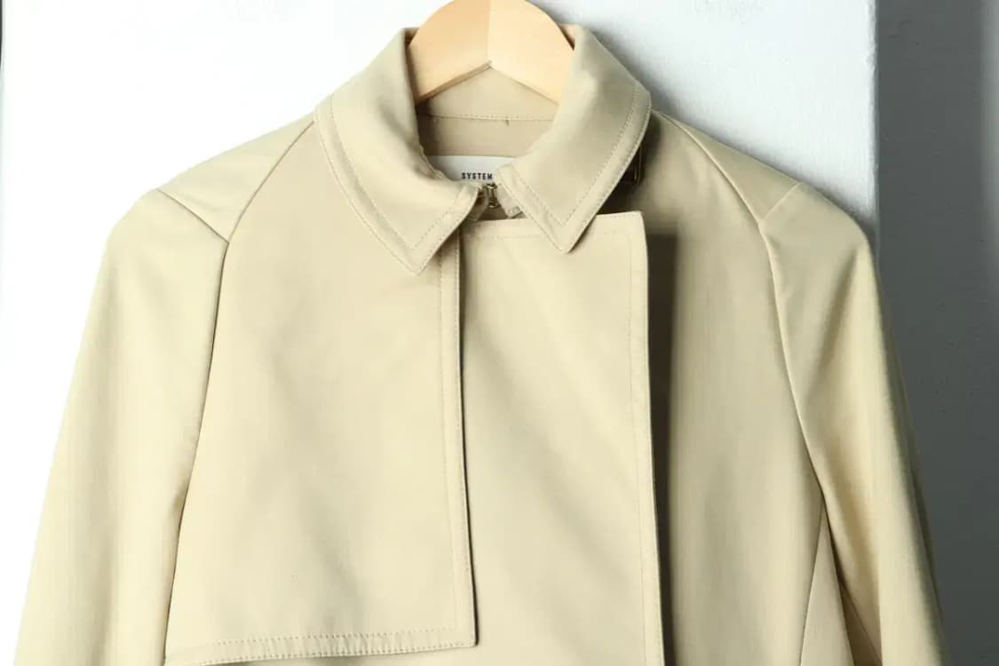 W(S) 시스템 코트자켓 한섬 베이지 발마칸-15AD8 상품이미지3