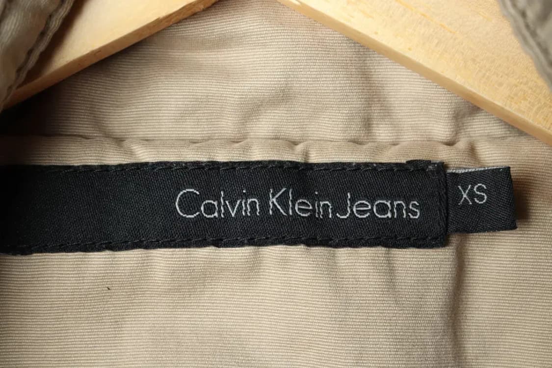 W(XS-S) 캘빈클라인 코트자켓 베이지 숏-15ADA 상품이미지5