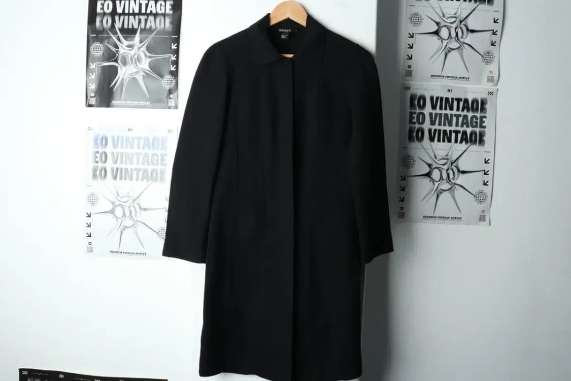 W(M) DKNY 디케이앤와이 도나카란 코트자켓 블랙 울-15ADC 상품이미지2