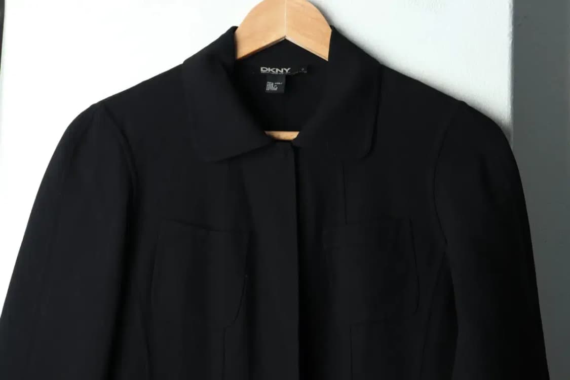 W(M) DKNY 디케이앤와이 도나카란 코트자켓 블랙 울-15ADC 상품이미지3