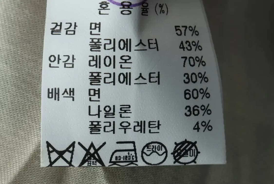 W(S-M) 시스템 코트자켓 한섬 트렌치 네이비-15ADF 상품이미지6