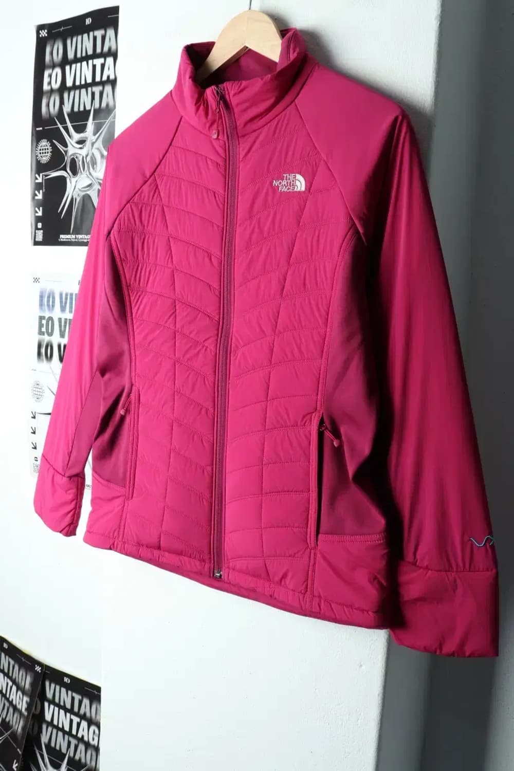 W(M) 노스페이스 패딩 점퍼자켓 경량 핑크-15AE4 상품이미지1