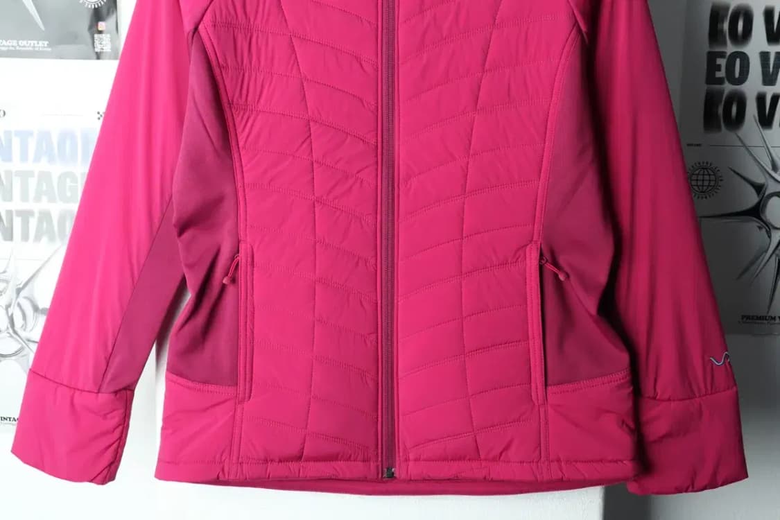 W(M) 노스페이스 패딩 점퍼자켓 경량 핑크-15AE4 상품이미지4