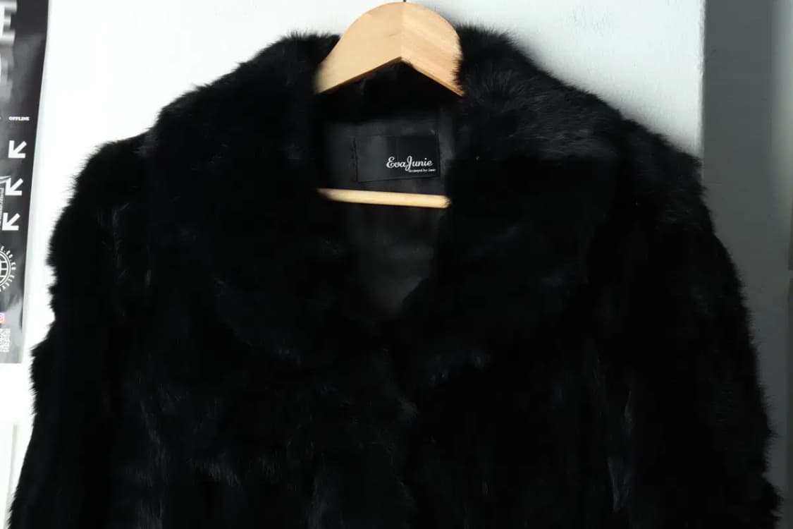 W(S) 브랜드빈티지 집업 바람막이 점퍼자켓 토끼 퍼 블랙-15AE7 상품이미지3