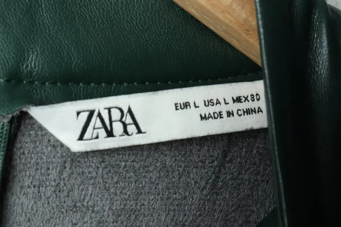 W(L-XL) 브랜드빈티지 드레스 원피스 자라 레더 기모-15AE8 상품이미지6