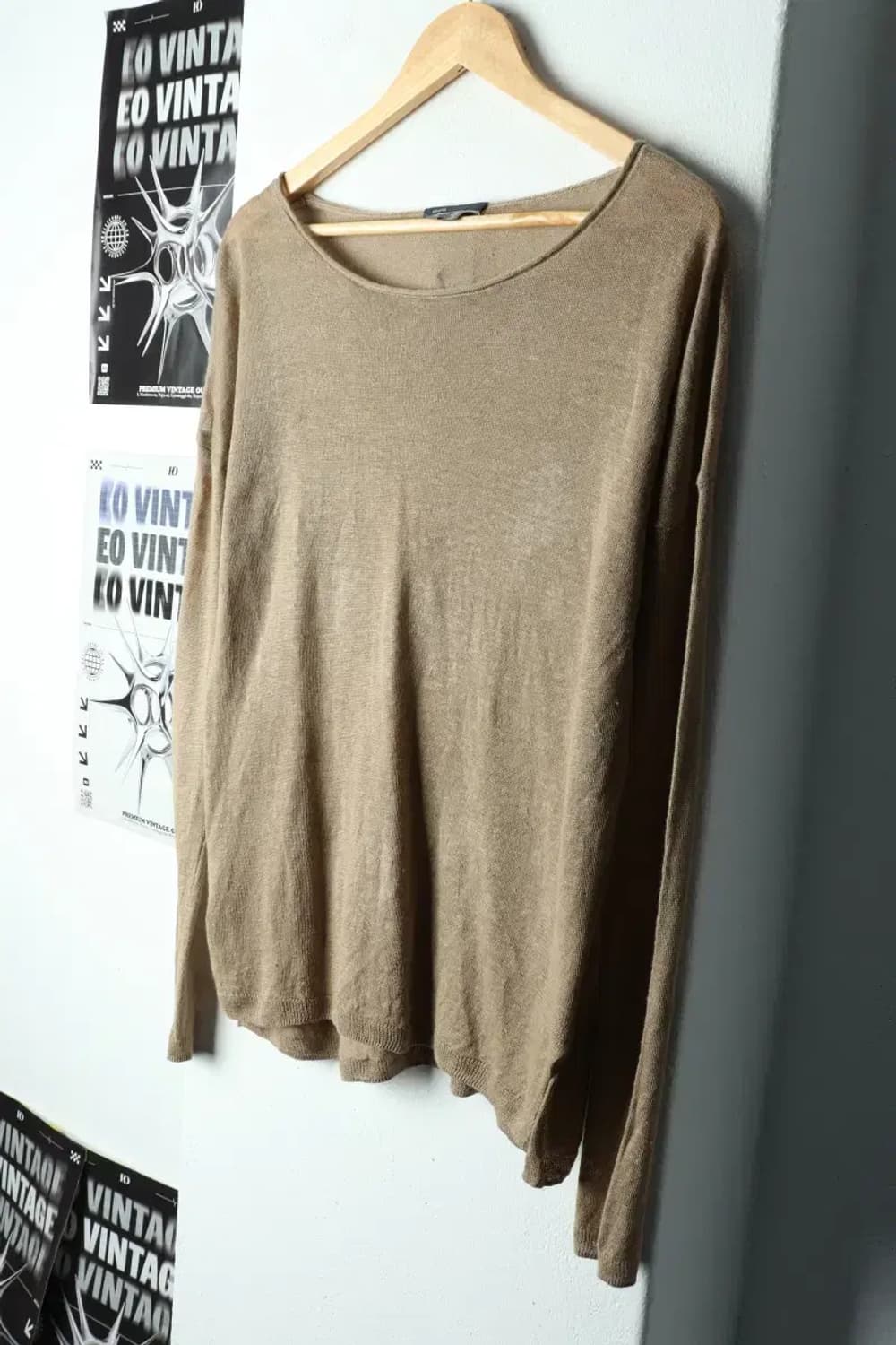 W(M-L) 브랜드빈티지 니트 빈스 린넨 마-15AEA 상품이미지1