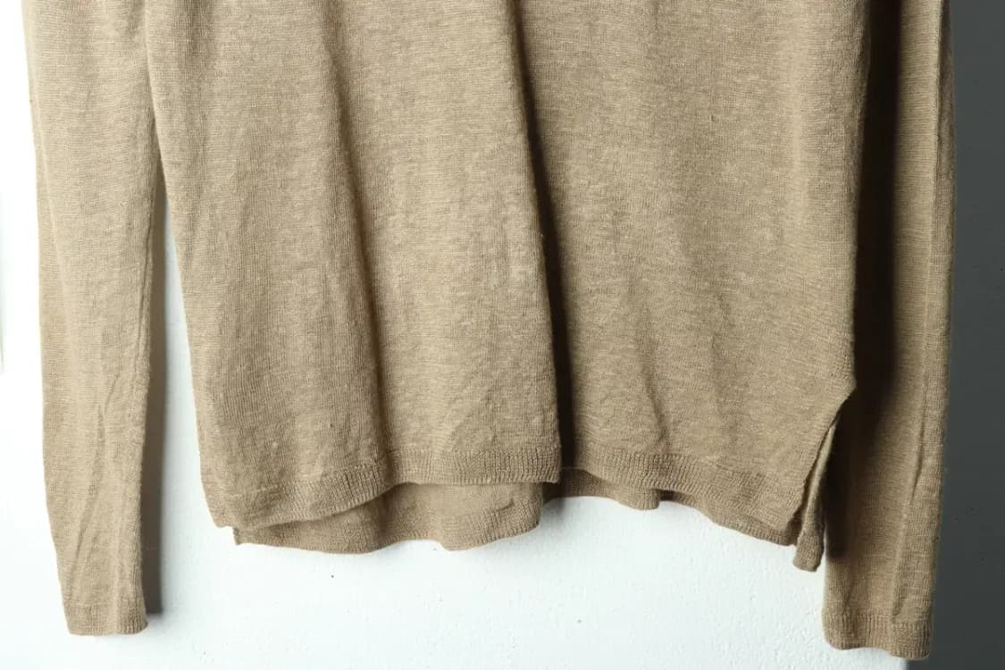 W(M-L) 브랜드빈티지 니트 빈스 린넨 마-15AEA 상품이미지4