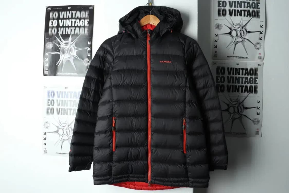 W(L) 영원아웃도어 패딩 점퍼자켓 덕다운 블랙 롱 오리털-15B18 상품이미지2