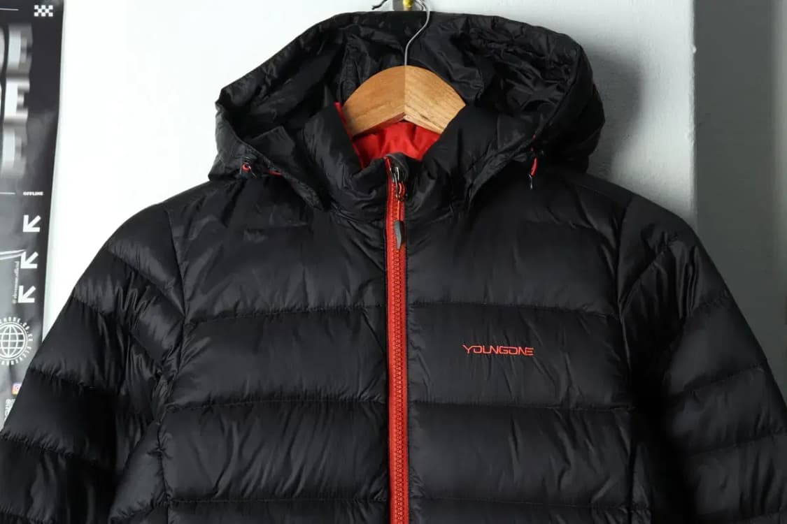 W(L) 영원아웃도어 패딩 점퍼자켓 덕다운 블랙 롱 오리털-15B18 상품이미지3