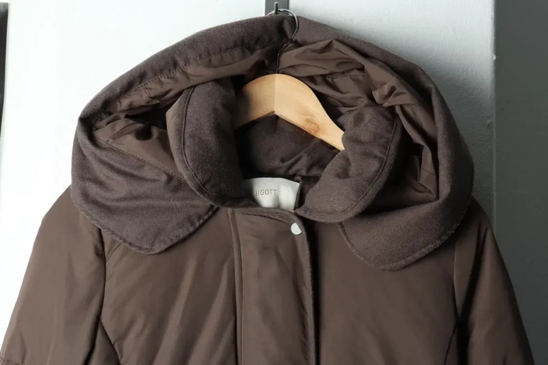 W(S) 지고트 패딩 점퍼자켓 구스다운 브라운 거위털-15B19 상품이미지3