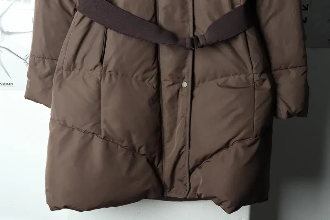 W(S) 지고트 패딩 점퍼자켓 구스다운 브라운 거위털-15B19 상품이미지4