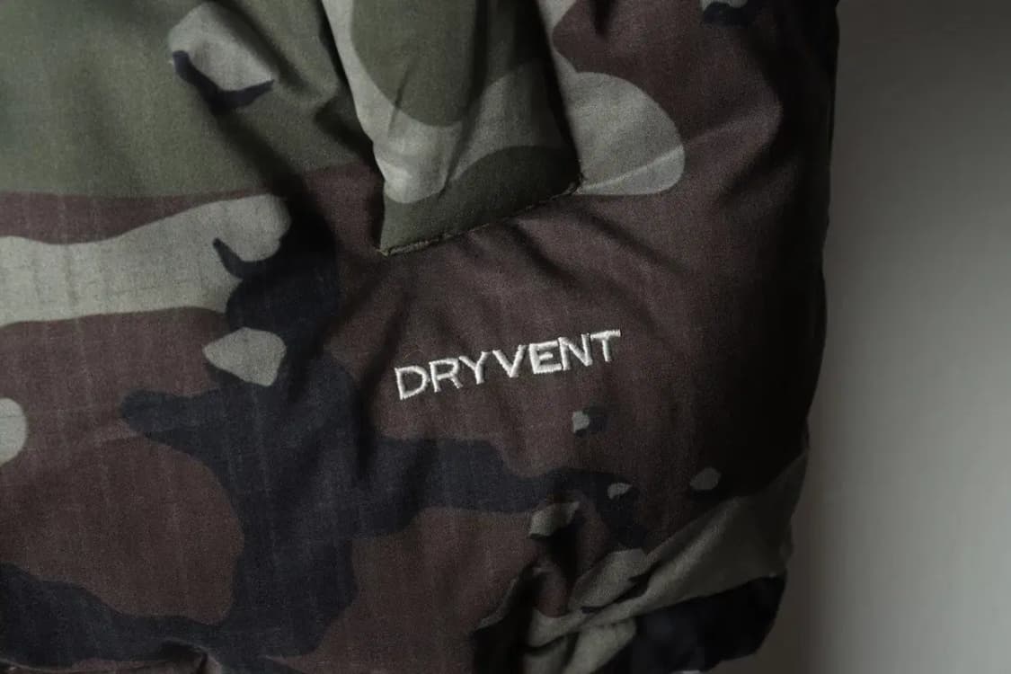 (M-L) 노스페이스 패딩 점퍼자켓 조끼 구스다운 카모 한정-15B1A 상품이미지6