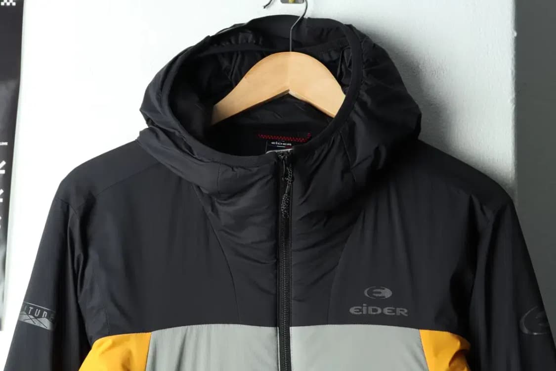 (L) 아이더 패딩 점퍼자켓 경량 블랙 올드스쿨-15B20 상품이미지3