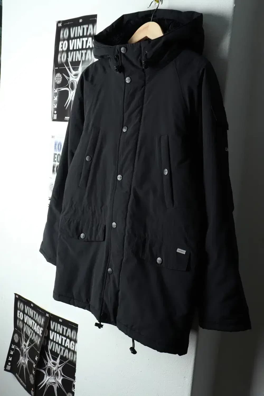 (XS-S) 칼하트 패딩 점퍼자켓 블랙 올드스쿨 한정판 오리털-15B22 상품이미지1