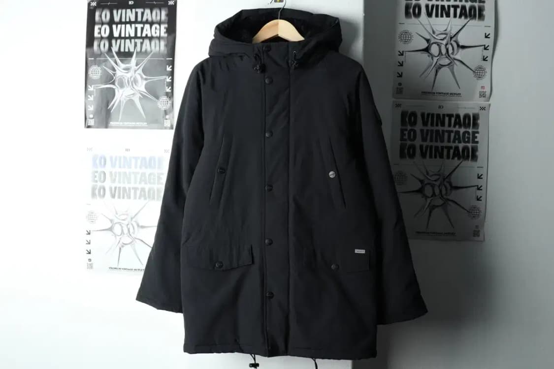 (XS-S) 칼하트 패딩 점퍼자켓 블랙 올드스쿨 한정판 오리털-15B22 상품이미지2