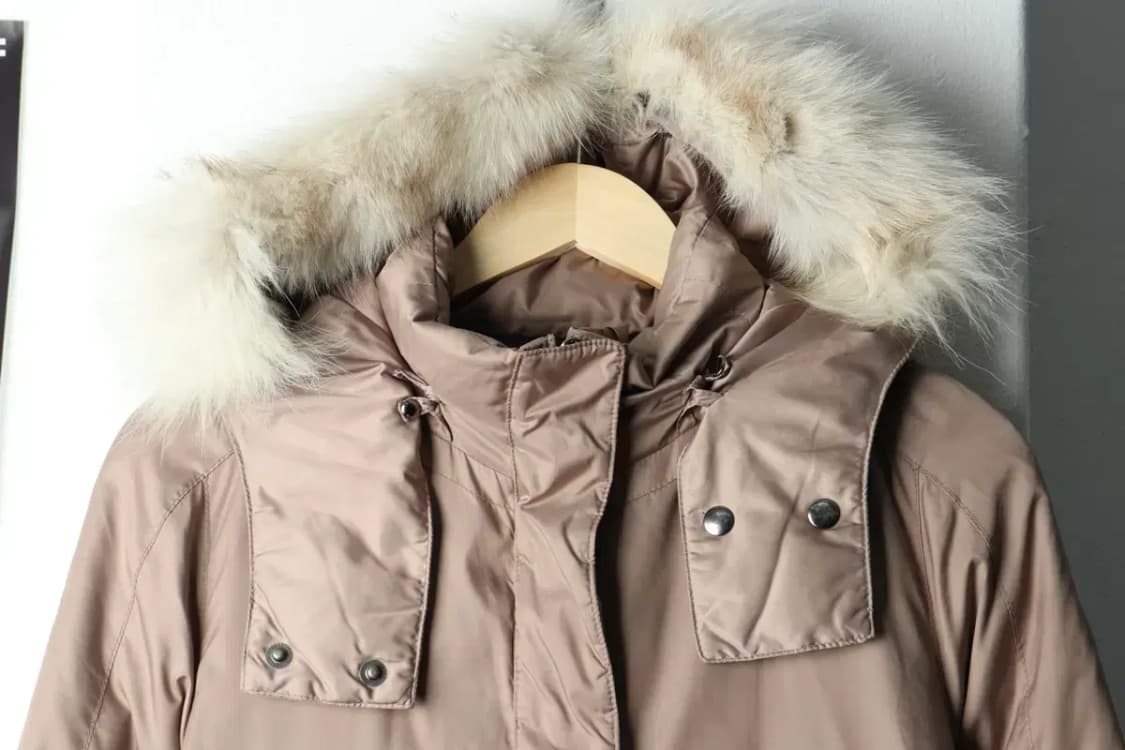 W(S) 시스템 패딩 점퍼자켓 한섬 사용감 구스다운 롱-15B28 상품이미지3