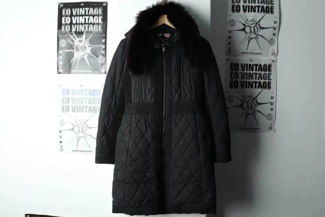 W(S-M) 브랜드빈티지 패딩 점퍼자켓 럭키슈에뜨 럭슈 롱-15B29 상품이미지2