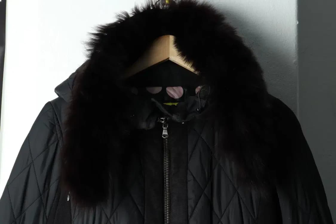 W(S-M) 브랜드빈티지 패딩 점퍼자켓 럭키슈에뜨 럭슈 롱-15B29 상품이미지3