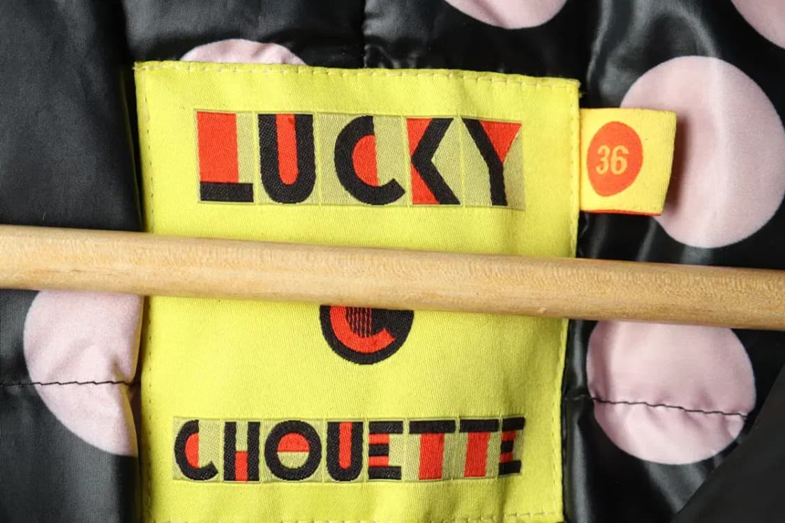 W(S-M) 브랜드빈티지 패딩 점퍼자켓 럭키슈에뜨 럭슈 롱-15B29 상품이미지7