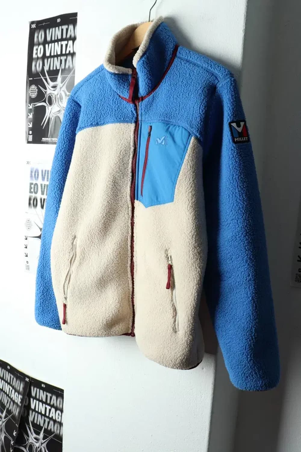 (M-L) 밀레 집업 바람막이 점퍼자켓 후리스 양털 뽀글이-15B2C 상품이미지1