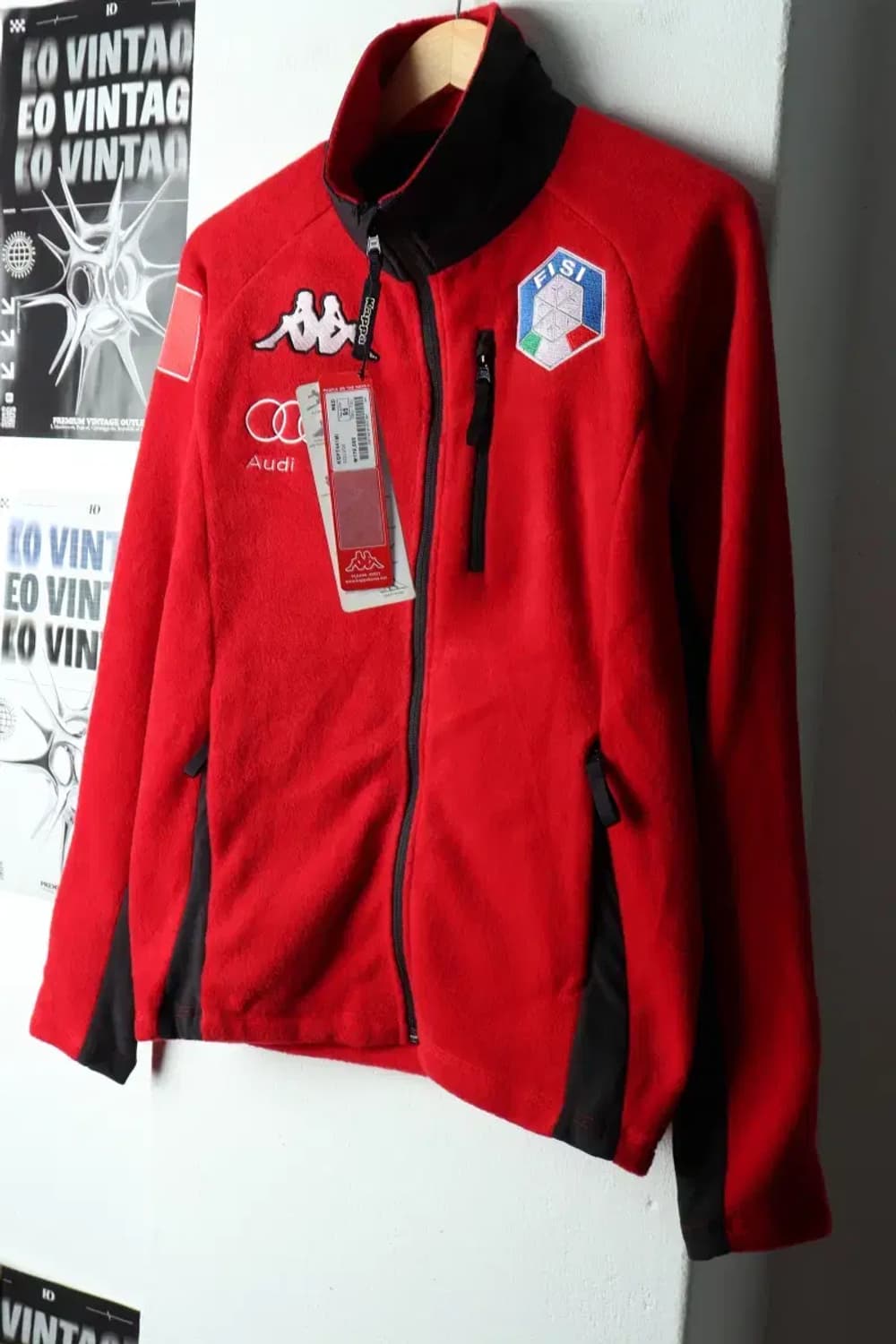 (M-L) 카파 집업 바람막이 점퍼자켓 새상품 이탈리아 국대-15B2F 상품이미지1