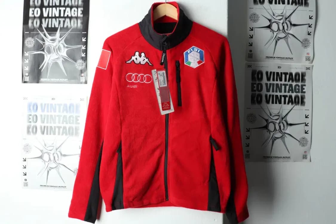 (M-L) 카파 집업 바람막이 점퍼자켓 새상품 이탈리아 국대-15B2F 상품이미지3