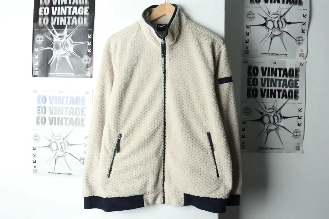 (L-XL) 프로스펙스 집업 바람막이 점퍼자켓 후리스 베이지-15B31 상품이미지2