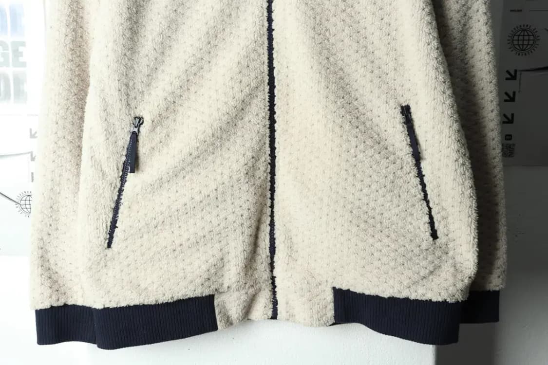 (L-XL) 프로스펙스 집업 바람막이 점퍼자켓 후리스 베이지-15B31 상품이미지4