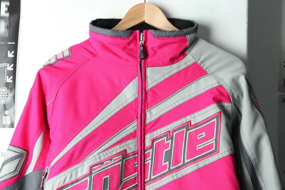 W(M-L) 브랜드빈티지 집업 바람막이 점퍼자켓 캐슬 라이더-15B32 상품이미지3