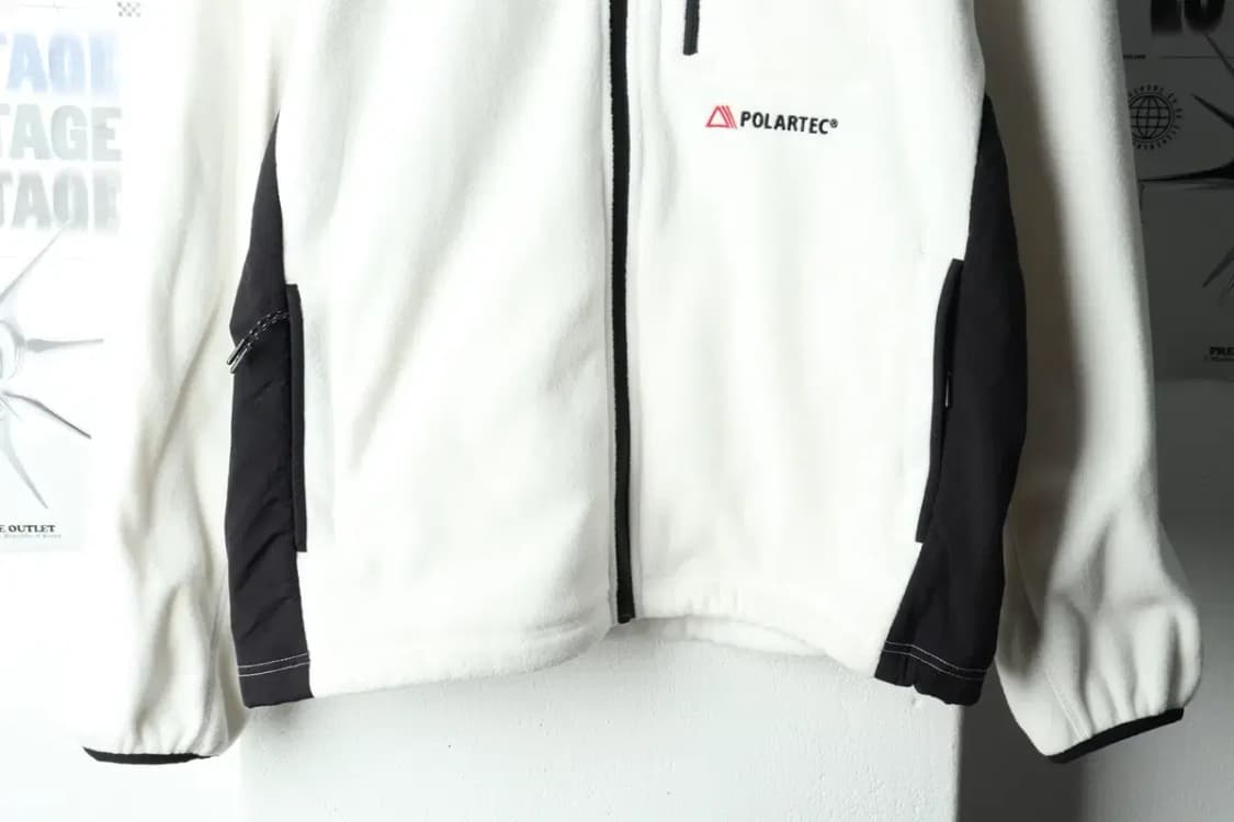 (M-L) 휠라 집업 바람막이 점퍼자켓 후리스 후드 범고래-15B33 상품이미지4