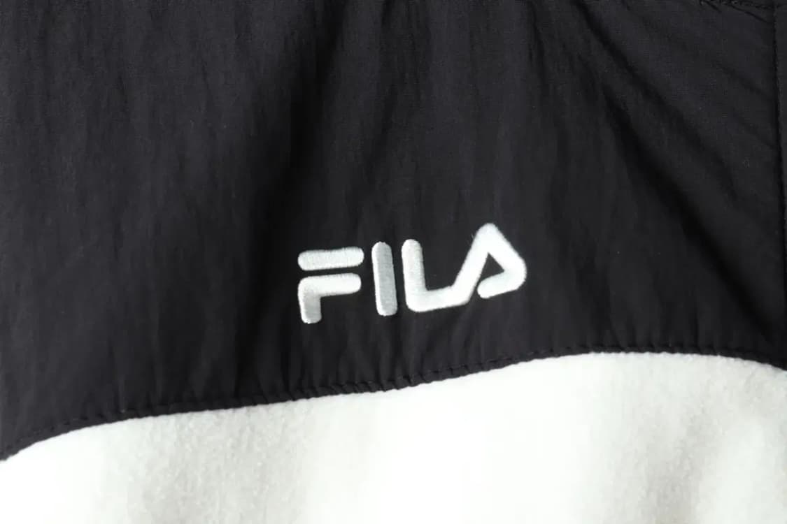 (M-L) 휠라 집업 바람막이 점퍼자켓 후리스 후드 범고래-15B33 상품이미지5