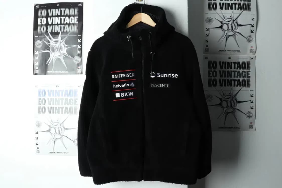 (M-L) 데상트 집업 바람막이 점퍼자켓 스위스 아우디 후리-15B34 상품이미지3