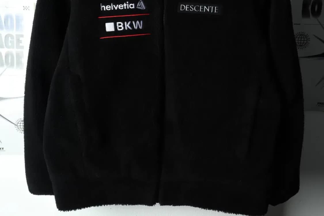 (M-L) 데상트 집업 바람막이 점퍼자켓 스위스 아우디 후리-15B34 상품이미지5