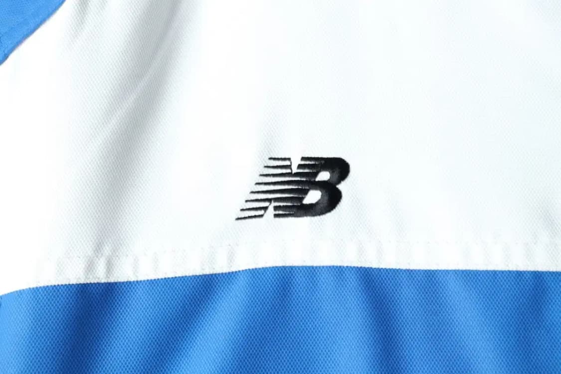 (M) 뉴발란스 집업 바람막이 점퍼자켓 블루 누빔 올드스쿨-15B35 상품이미지6