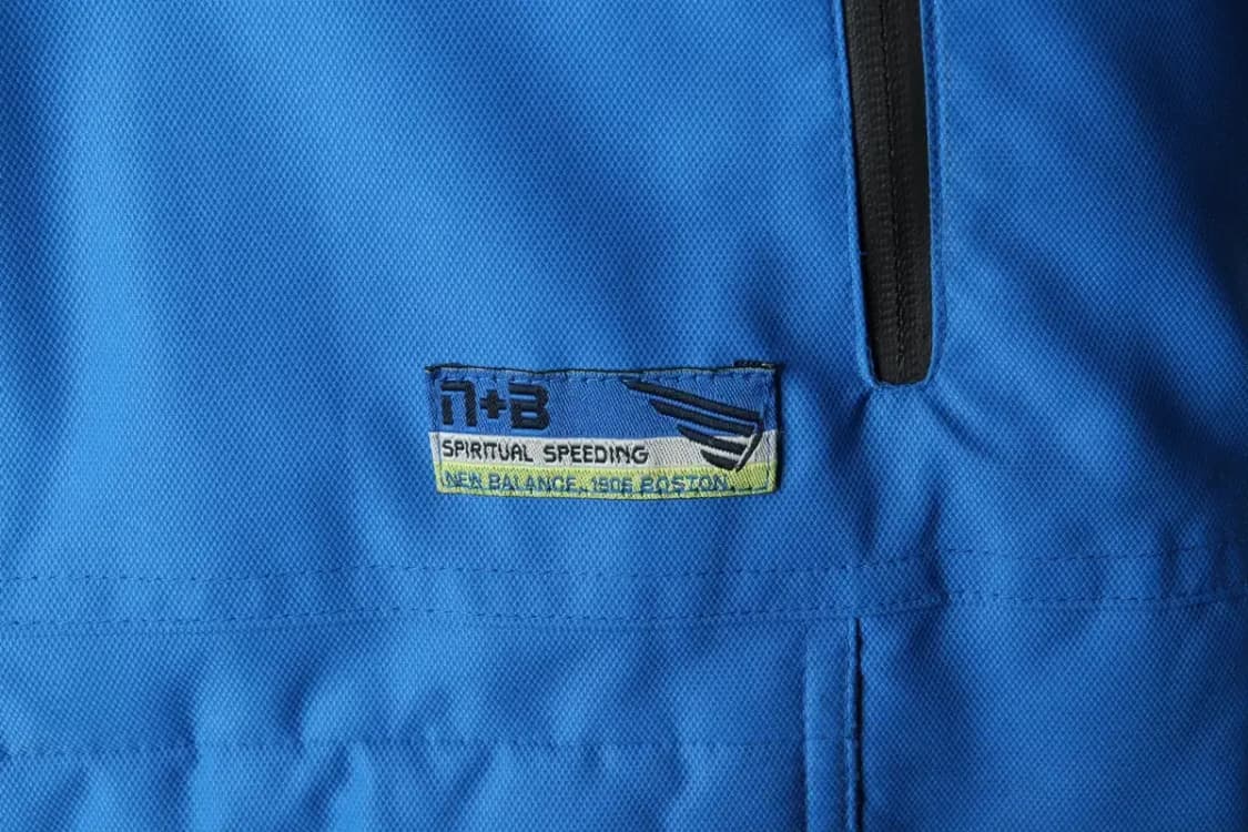 (M) 뉴발란스 집업 바람막이 점퍼자켓 블루 누빔 올드스쿨-15B35 상품이미지7