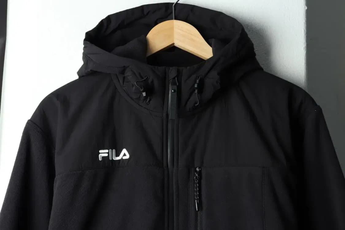 (M) 휠라 집업 바람막이 점퍼자켓 후리스 후드 폴라텍-15B36 상품이미지3