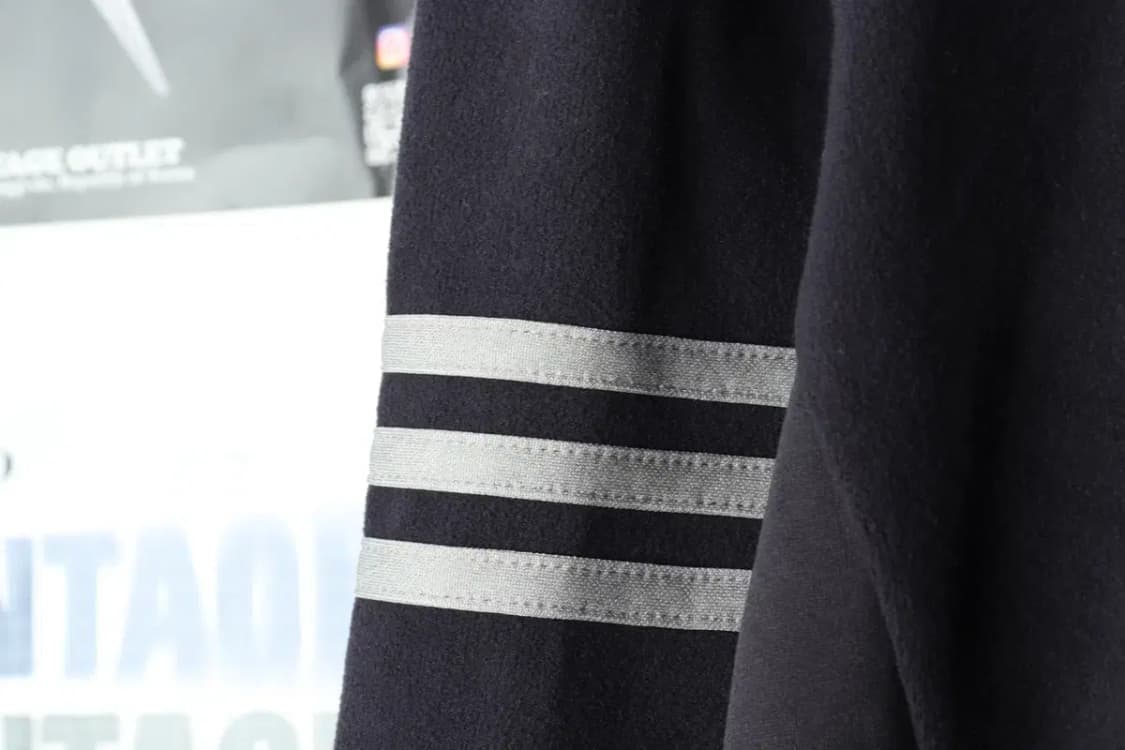 (L) 아디다스 카라 긴팔티셔츠 후리스 반집업 블랙-15B37 상품이미지6