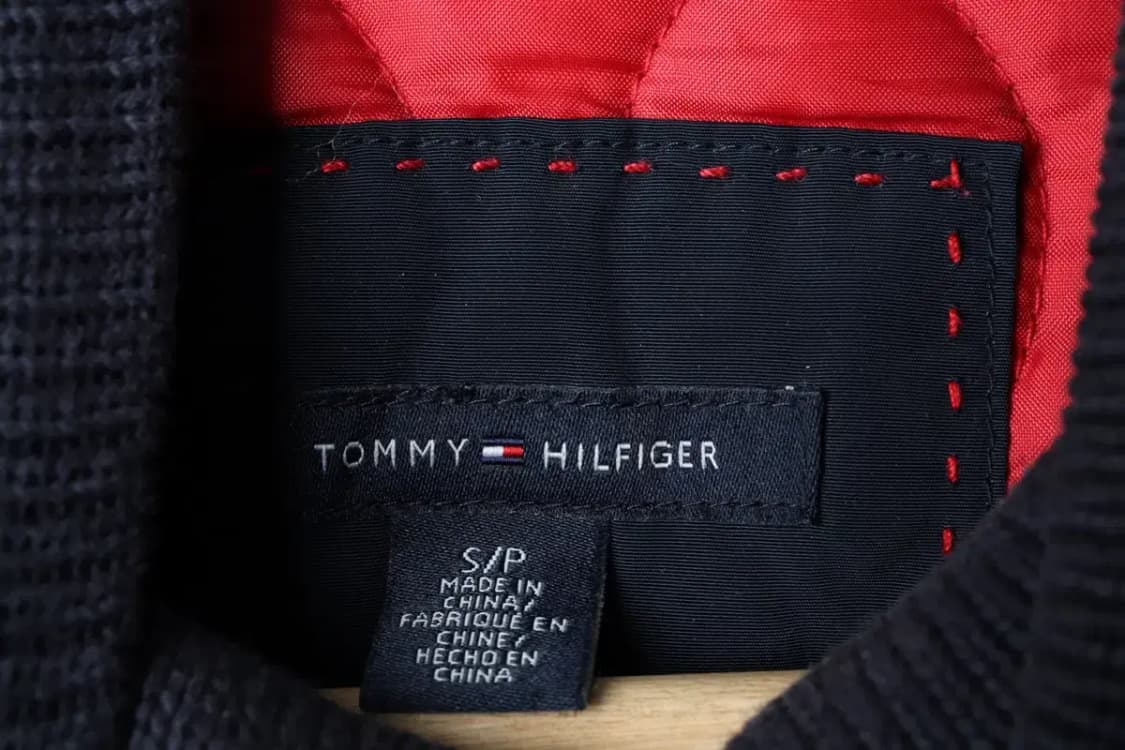 W(S-M) 타미힐피거 패딩 점퍼자켓 네이비 올드스쿨 기본핏-15B9B 상품이미지5