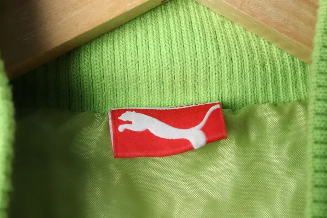 W(S) 퓨마 패딩 점퍼자켓 연그린 롱 올드스쿨-15B9C 상품이미지7