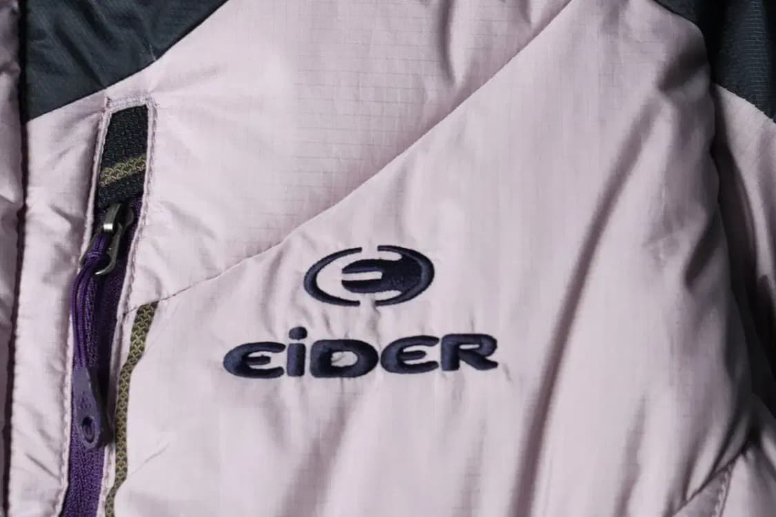 W(M-L) 아이더 패딩 점퍼자켓 구스다운 라벤더 키치 대장급-15BA1 상품이미지6