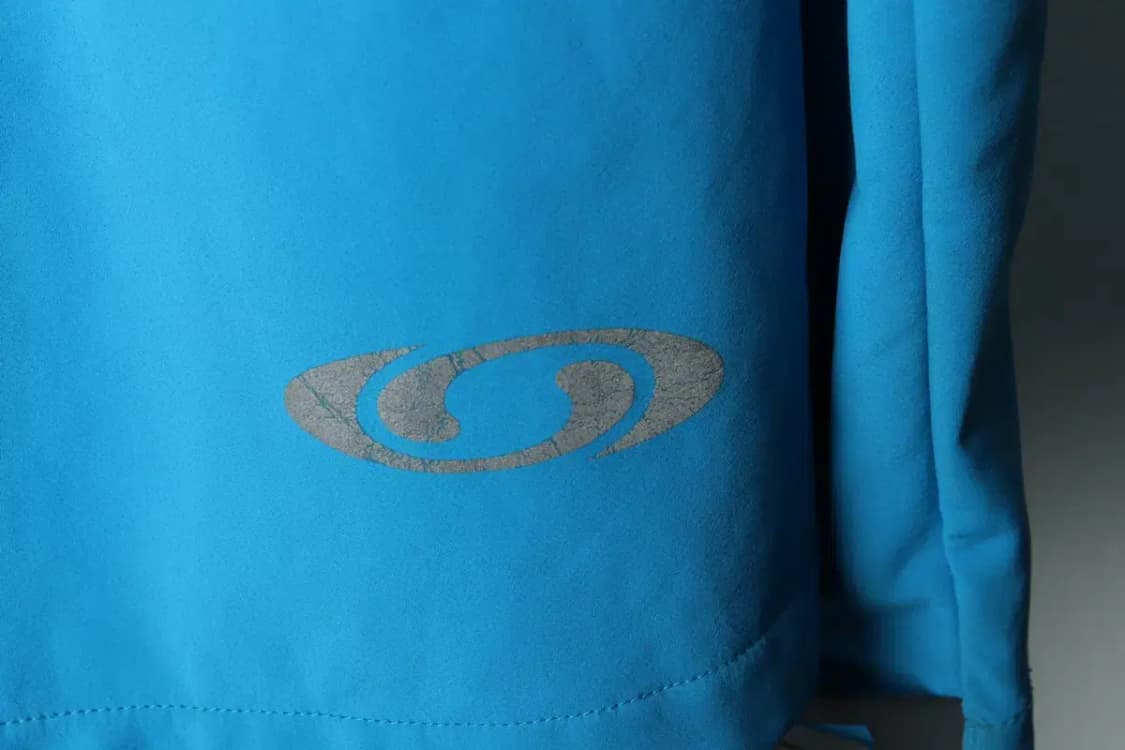 (L) 살로몬 집업 바람막이 점퍼자켓 기능성 연블루 기모-15BA4 상품이미지6