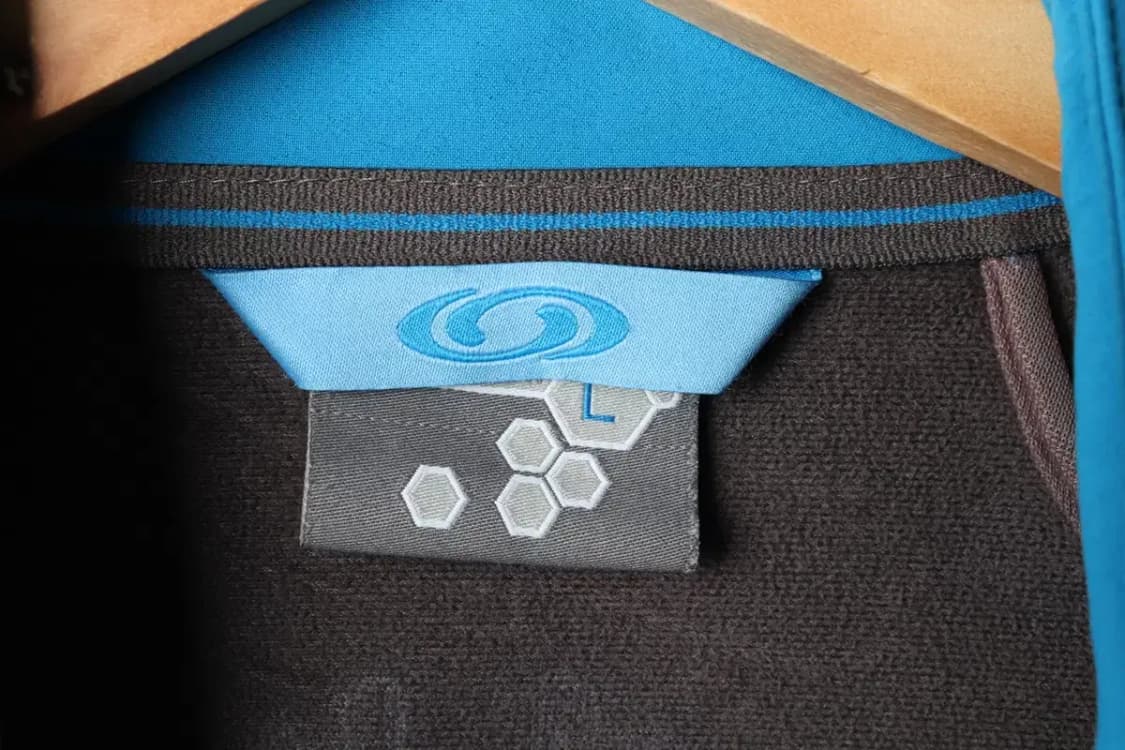 (L) 살로몬 집업 바람막이 점퍼자켓 기능성 연블루 기모-15BA4 상품이미지7