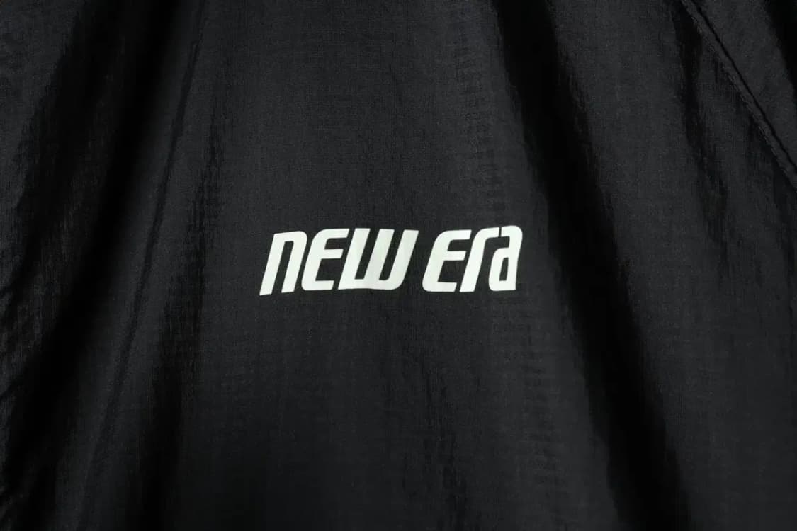 (M) 뉴에라 집업 바람막이 점퍼자켓 새상품 테크 경량 블랙-15BA5 상품이미지5