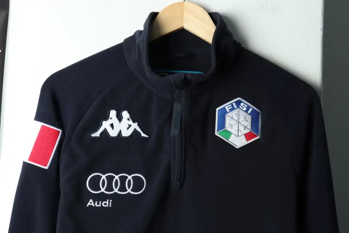 (L) 카파 카라 긴팔티셔츠 후리스 기모 이탈리아 스키팀-15BAB 상품이미지3