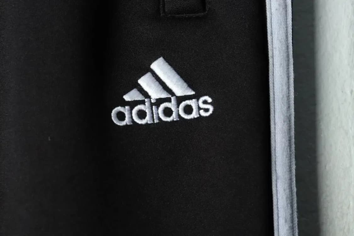 (M) 아디다스 트레이닝복 바지 블랙 삼선 기모-21CF 상품이미지5